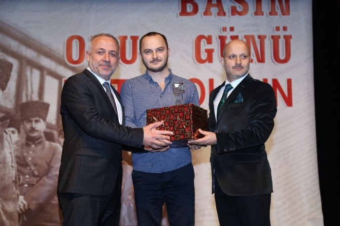 16 Ocak Basın Onur Gününde İha Muhabiri Ödülü Aldı