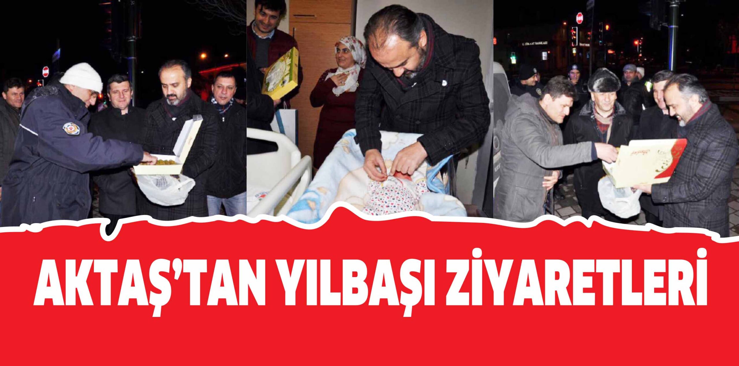 AKTAŞ’TAN YILBAŞI ZİYARETLERİ