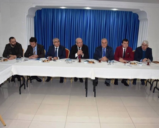 5 İlçenin Devam Eden Alt Ve Üst Yapı Çalışmaları Değerlendirildi