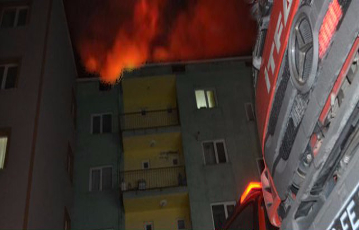 ALANYURTTA KORKUTAN YANGIN