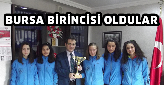 BURSA BİRİNCİSİ OLDULAR