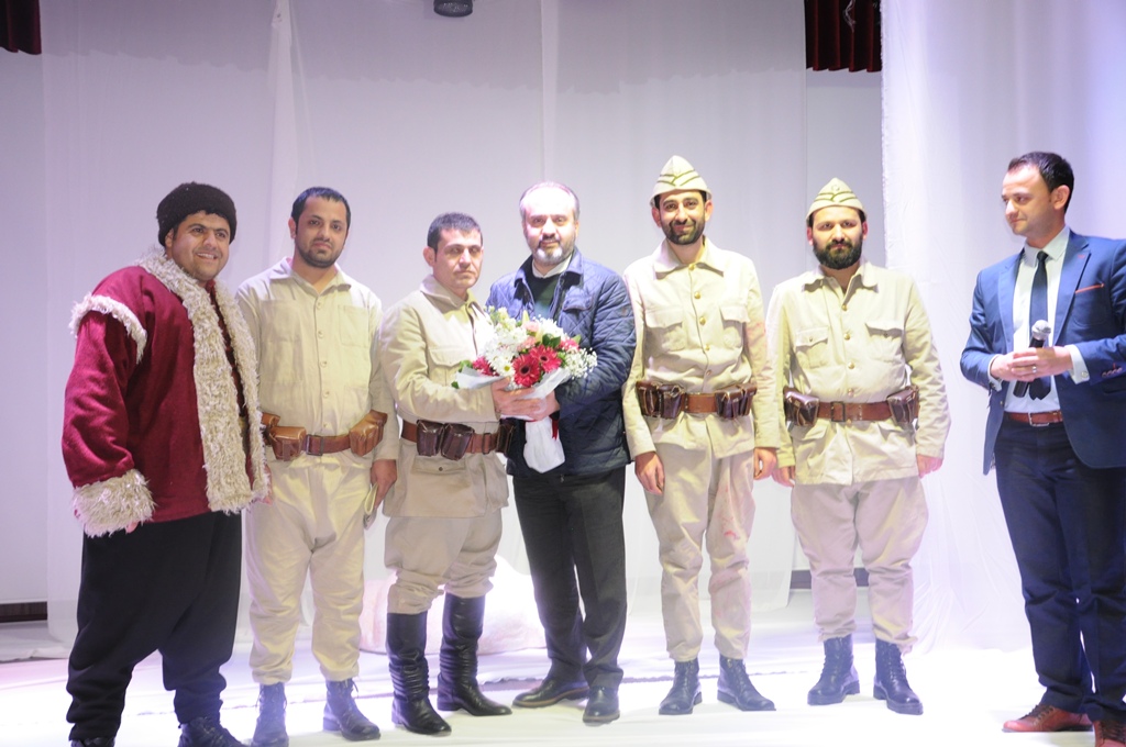 SARIKAMIŞ ŞEHİTLERİ ANILDI