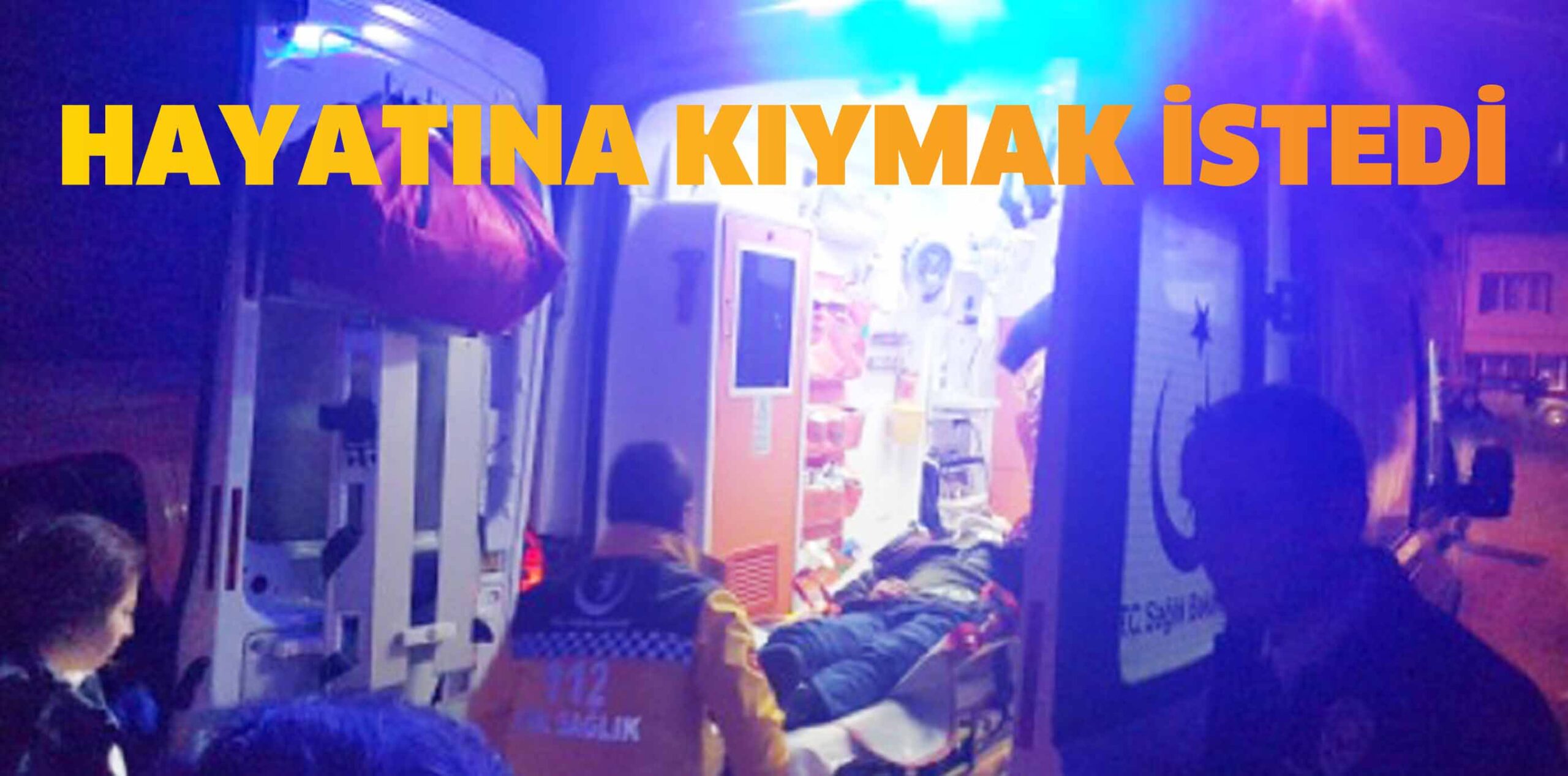 ESKİ EŞİYLE BARIŞAMAYINCA HAYATINA KIYMAK İSTEDİ