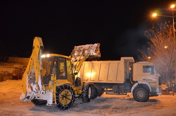 Adilcevazda Karla Mücadele Çalışması