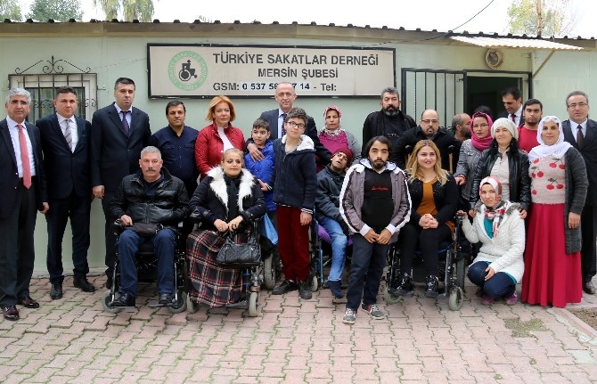 Akdeniz Belediyesinden Engellilere Bina