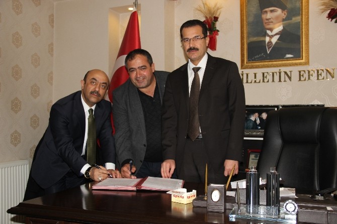 Aksarayda Çiftçilere Eğitim Kursu Protokolü İmzalandı