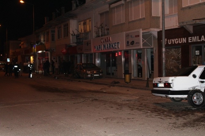 Ayvalıkta Korkutan Kaza