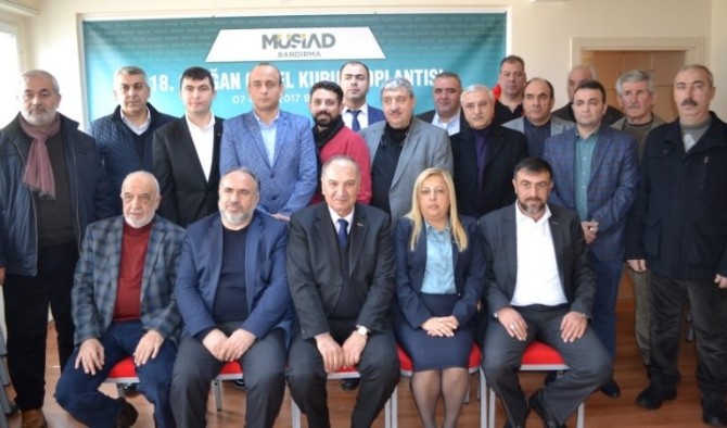 Bandırma Müsiad Genel Kurulunu Yaptı