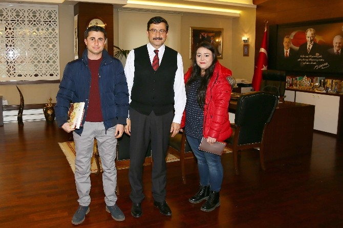 Başkan Aka Muşlu Öğretmenlerden Teşekkür Ziyareti