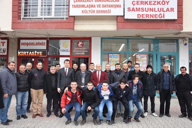 Başkan Albayrakın Dernek Ziyaretleri