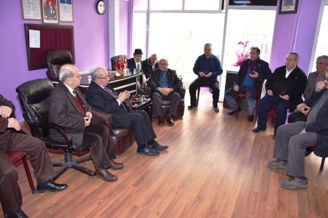 Başkan Albayraktan Tekirdağ Muhtarlar Derneğine Ziyaret