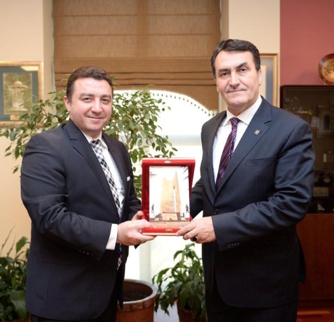 Başkan Bakıcı Bursada Temaslarda Bulundu