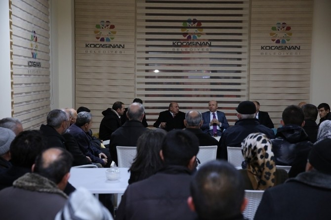 Başkan Çolakbayrakdar, Beyazşehirde Vatandaşlarla Buluştu