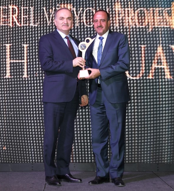 Başkan Duruaya Yılın Yerelde Vizyon Proje Ödülü