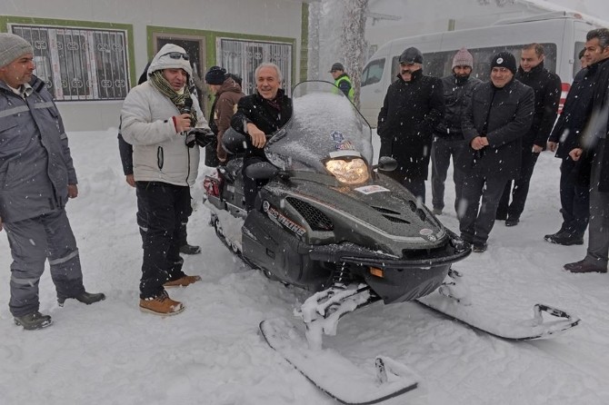 Başkan Kamil Saraçoğlu: Kayak Merkezinin Daha Da Gelişmesi İçin Desteğimiz Sürecek