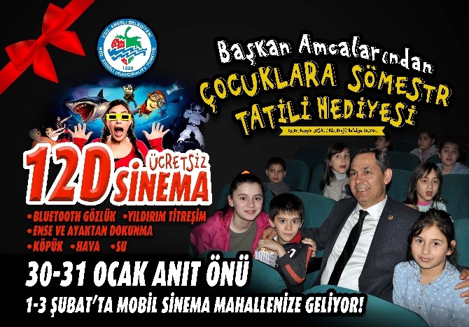 Başkan Uysal Çocukları Sevindirecek