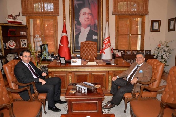 Başsavcı Çobandan Başkan Yağcıya Ziyaret