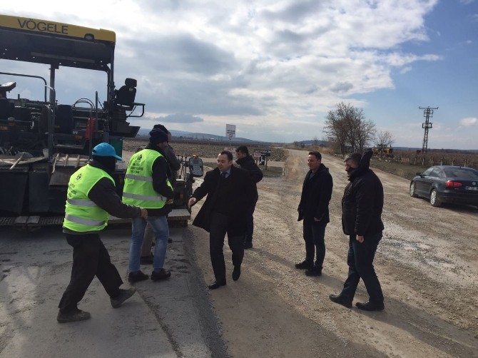 Beyoba Ve Sazobaya Sıcak Asfalt