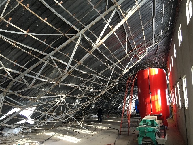 Beyşehirde Yaşanan 49 Çatı Çökmesi Afada Bildirildi