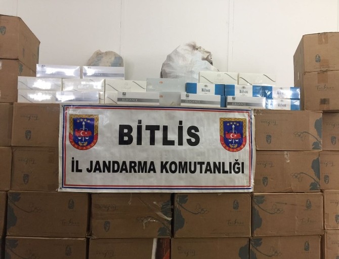 Bitliste Kaçak Sigara Operasyonu