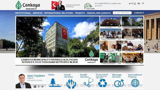 Çankayanın Web Sitesi Artık İki Dilli