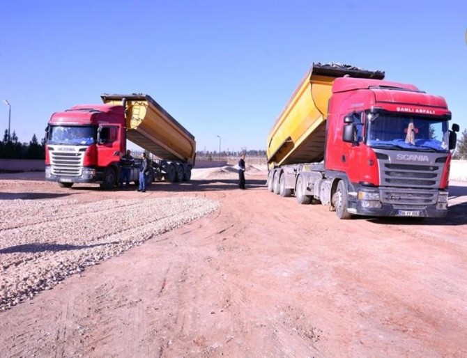 Ceylanpınarda Öğrenci Servislerine Park Alanı
