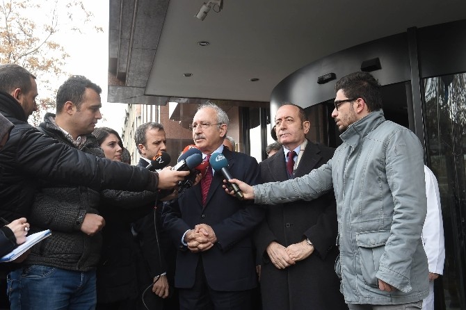 Chp Genel Başkanı Kılıçdaroğlu, Meclis Başkanı Kahramanı Ziyaret Etti