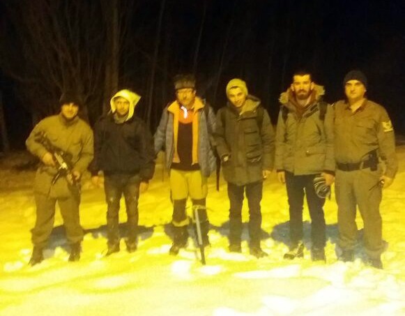 Dağda Kaybolan Gençleri Jandarma Kurtardı