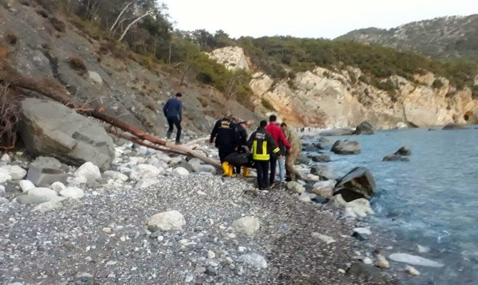 Dalamanda Sahilde Kadın Cesedi Bulundu