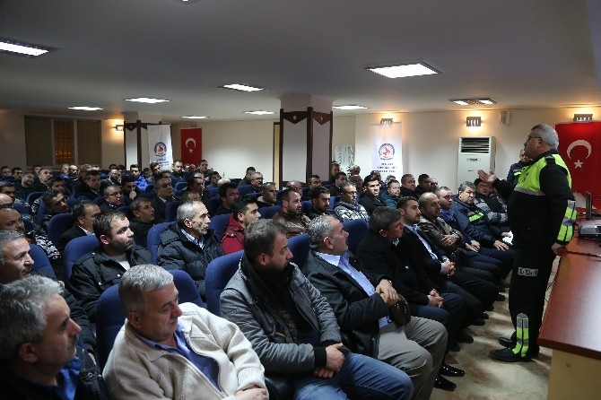 Denizlide Minibüs Şoförlerine Eğitim