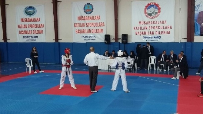 Develide 15 Temmuz Şehidi Murat Kocatürk Anısına Taekwondo Turnuvası Düzenledi
