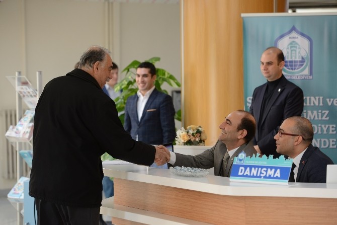 Edebali Vatandaşı Danışmada Karşılıyor