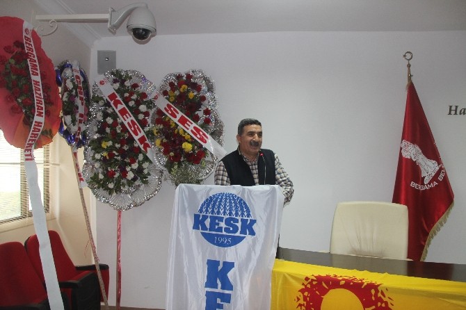 Eğitim-Sen Bergamada Yeni Yönetim