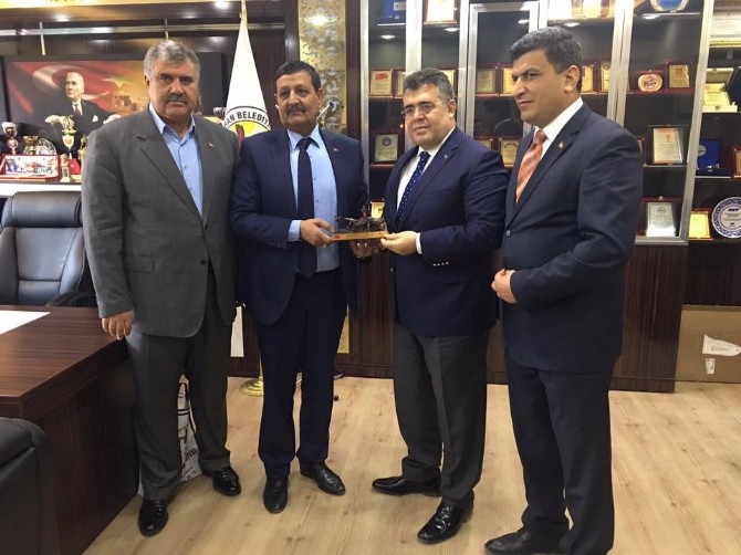 Emniyet Müdürü Tipioğlundan Başkan Özyavuza Ziyaret