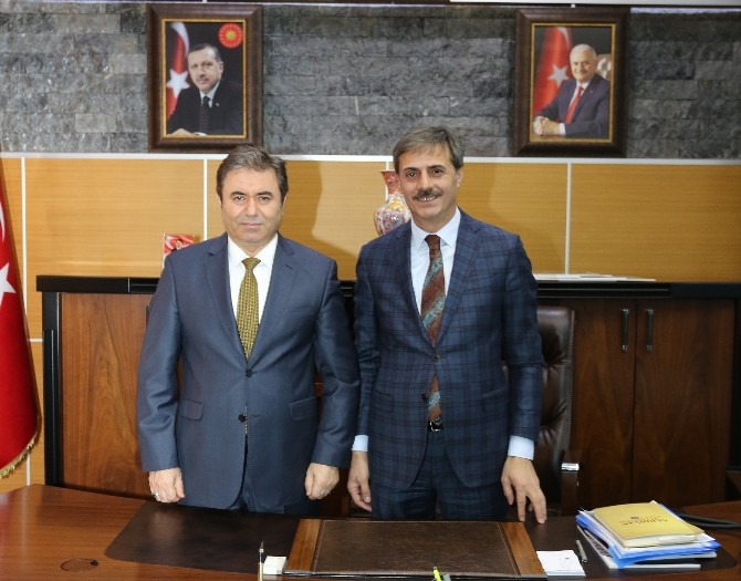 Emniyet Müdüründen Başkan Alemdaa Ziyaret