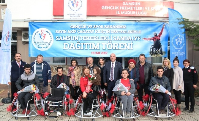 Engelli Sporcular Sandalyelerine Kavuştu