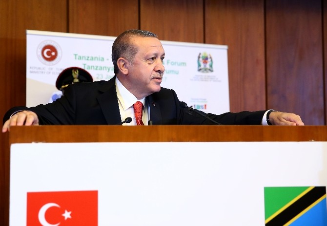 Erdoğan: “Bu Sinsi Terör Örgütünün Tanzanyada Da Uzantıları Olduğunu Biliyoruz”