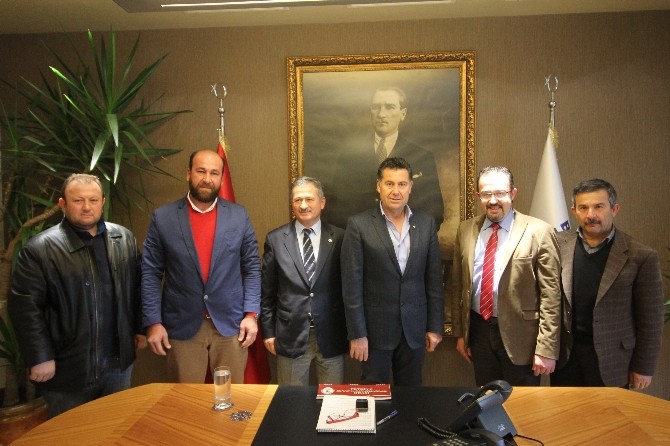 Fethiye Esnaf Ve Sanatkarlar Odasından Başkan Kocadona Ziyaret