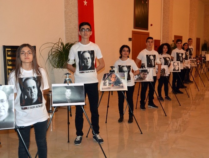 Gazeteci Uğur Mumcu Atatürk Kültür Merkezinde Anıldı