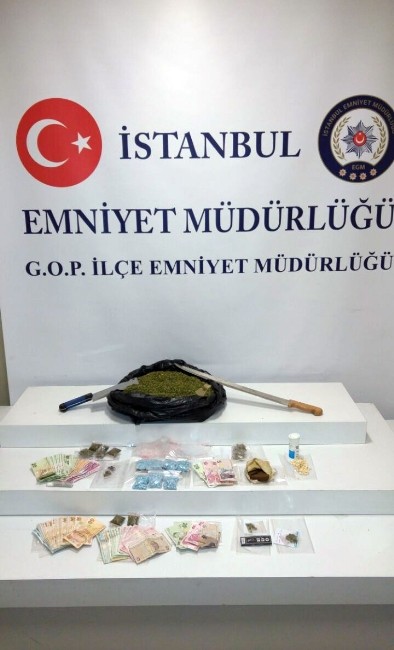 Gaziosmanpaşada Uyuşturucu Operasyonunda 8 Gözaltı