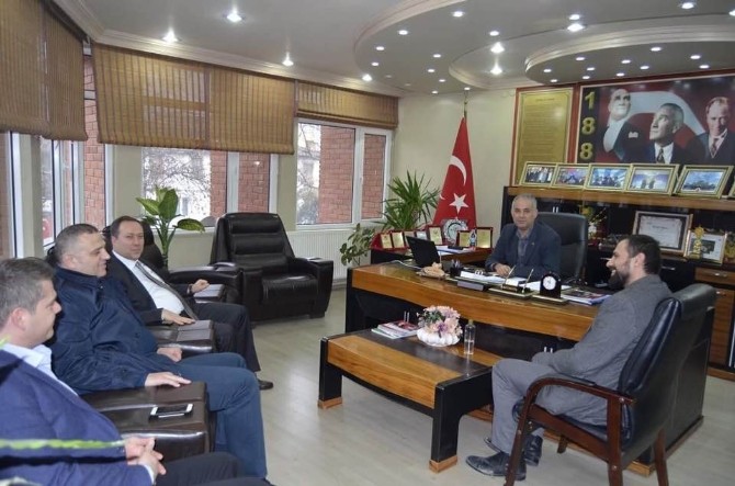 Gevye Belediye Başkanı Kayadan Başkan Yamana Ziyaret