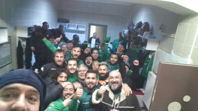 Giresunsporda Galibiyet Sevinci