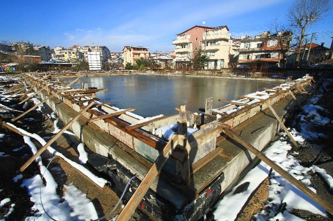 Gölcük Ortaokuluna Spor Salonu Yapılıyor