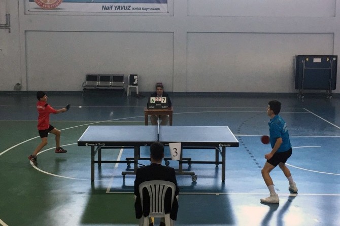 Gümüşhanede Okullararası Masatenisi Müsabakaları Sona Erdi