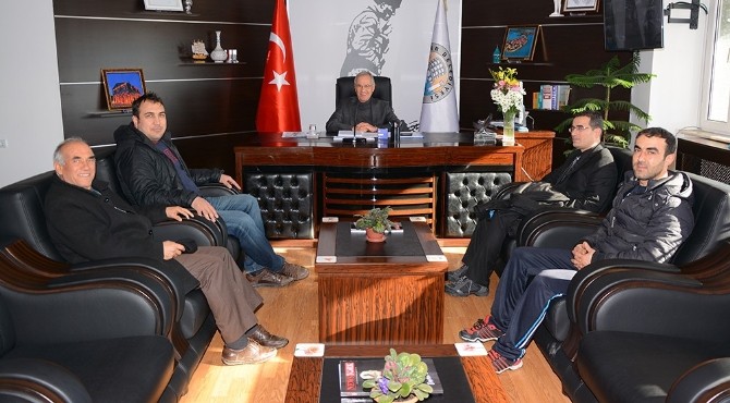 Güreş Eğitim Merkezi Yönetiminden Başkan Acara Ziyaret