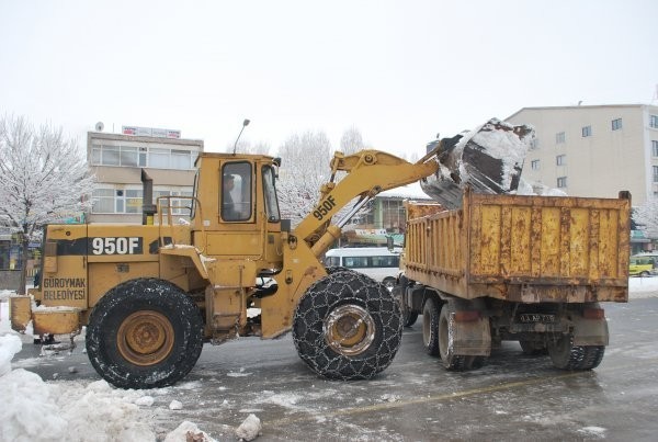 Güroymakta Karla Mücadele Çalışması