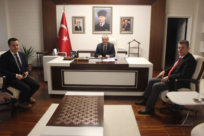 İhadan Vali Nusret Dirime Ziyaret