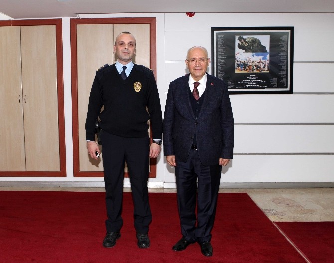 Kalkandan Başkan Yaşara Ziyaret