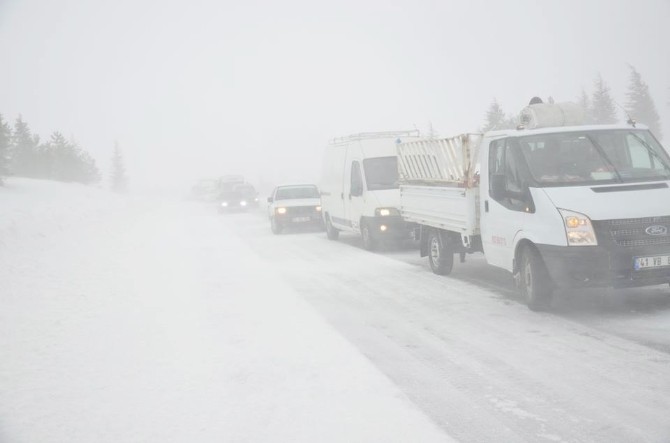 Karaman-Mersin Yolunda Ulaşım Güçlükle Sağlanıyor