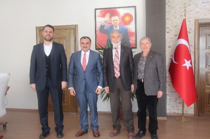 Kaski Yönetiminden Başkan Cabbara Ziyaret